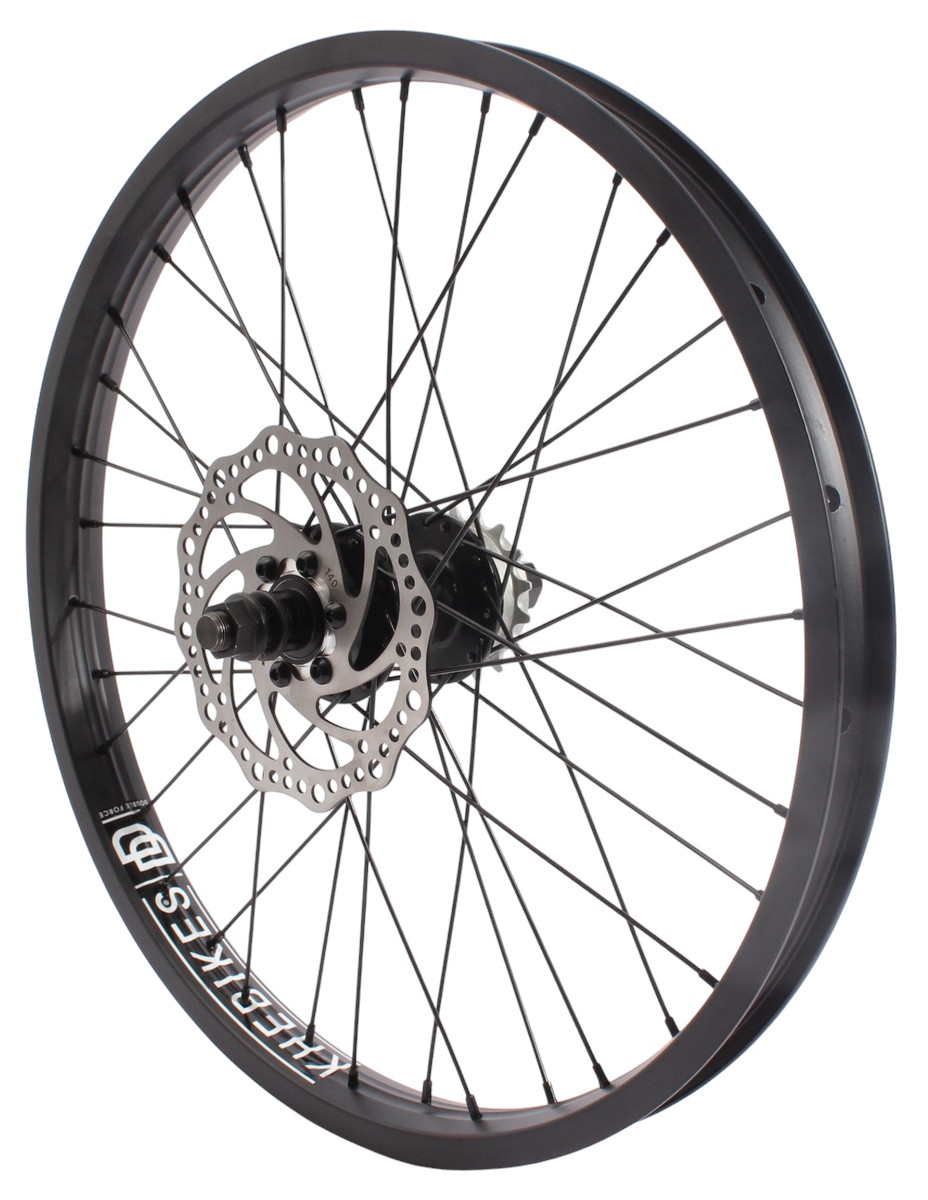 BMX rear wheel KHE Black Jack DISC 20 inch 14 mm
