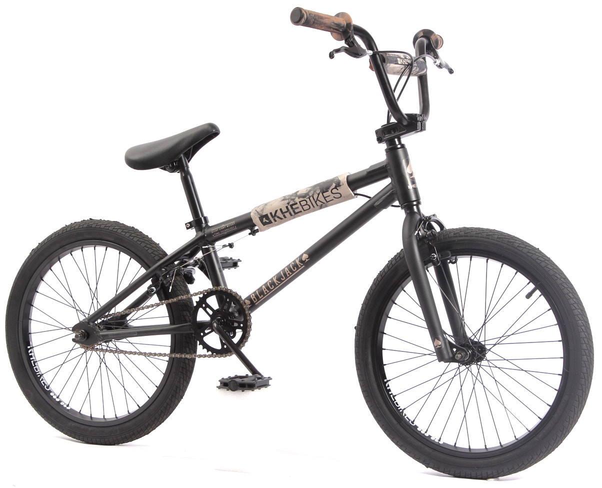 B-biciclette BMX N1: Bici BMX allu KHE BLACK JACK 20 pollici 10,2kg