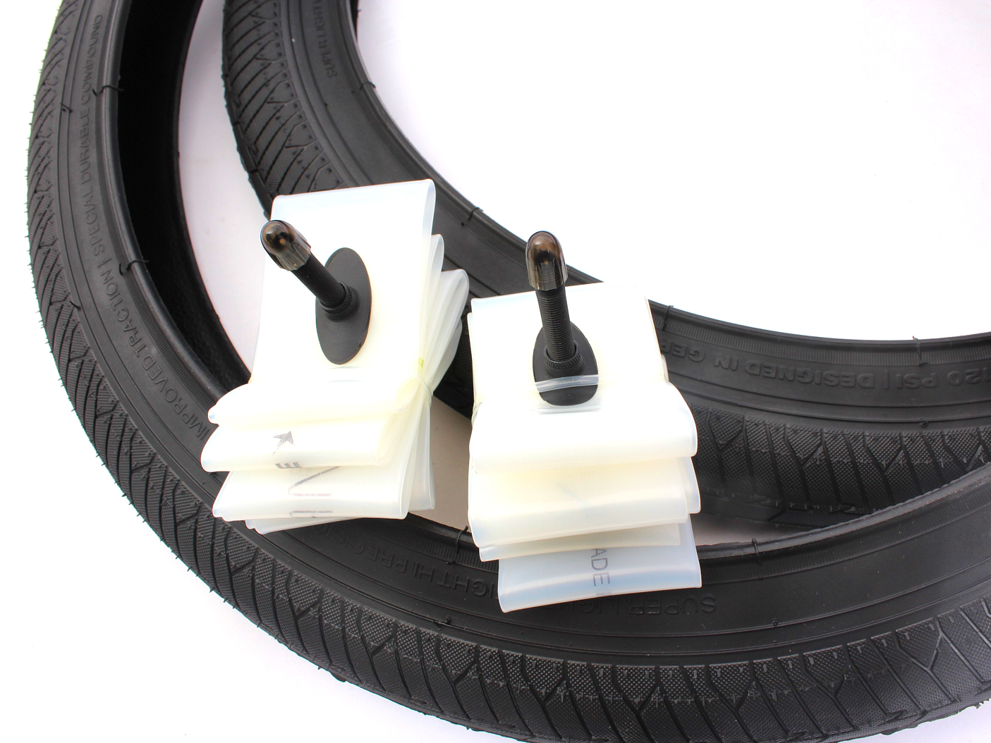 Pneumatici BMX 2x MAC2+ filo nero + 2x camera d'aria Schwalbe Aerothan