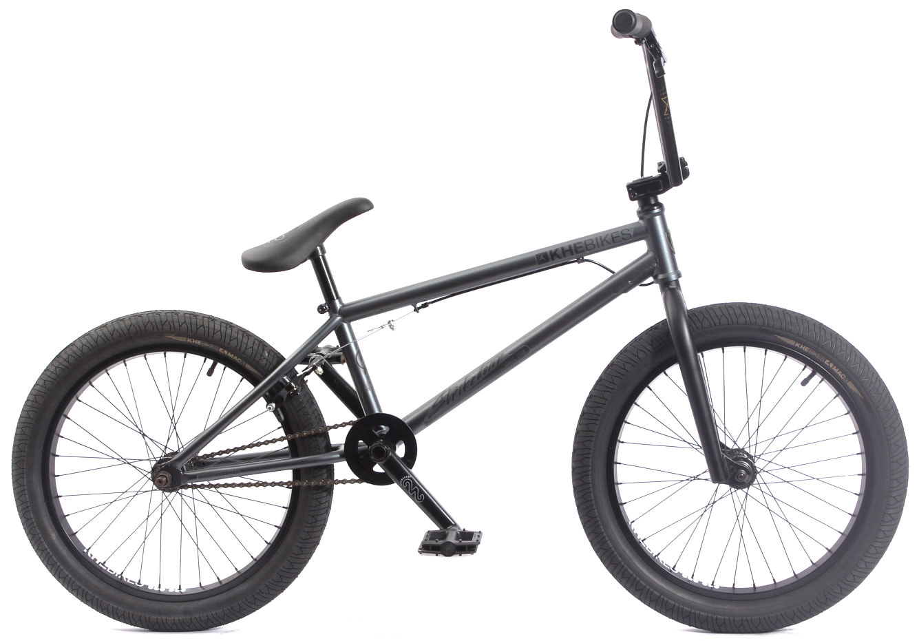 Seitenansicht Strikedown Pro schwarz KHEbikes Outlet N2: BMX bike KHE STRIKEDOWN PRO 20 inch 21.4lbs