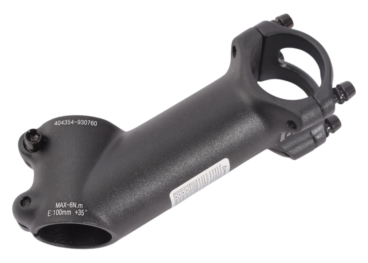 MTB handlebar stem PRISM V2 Ahead, 3D forged, 35 degrees, 100mm