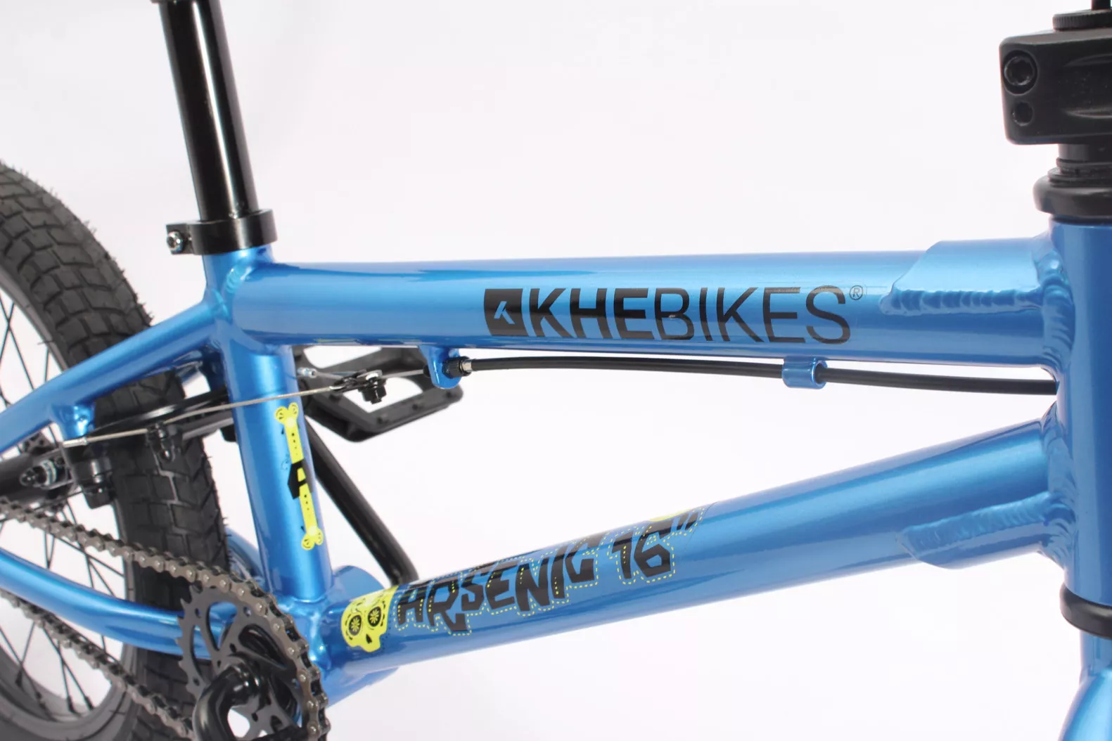 Bici BMX alluminio KHE ARSENIC LL 16 pollici 8,0kg