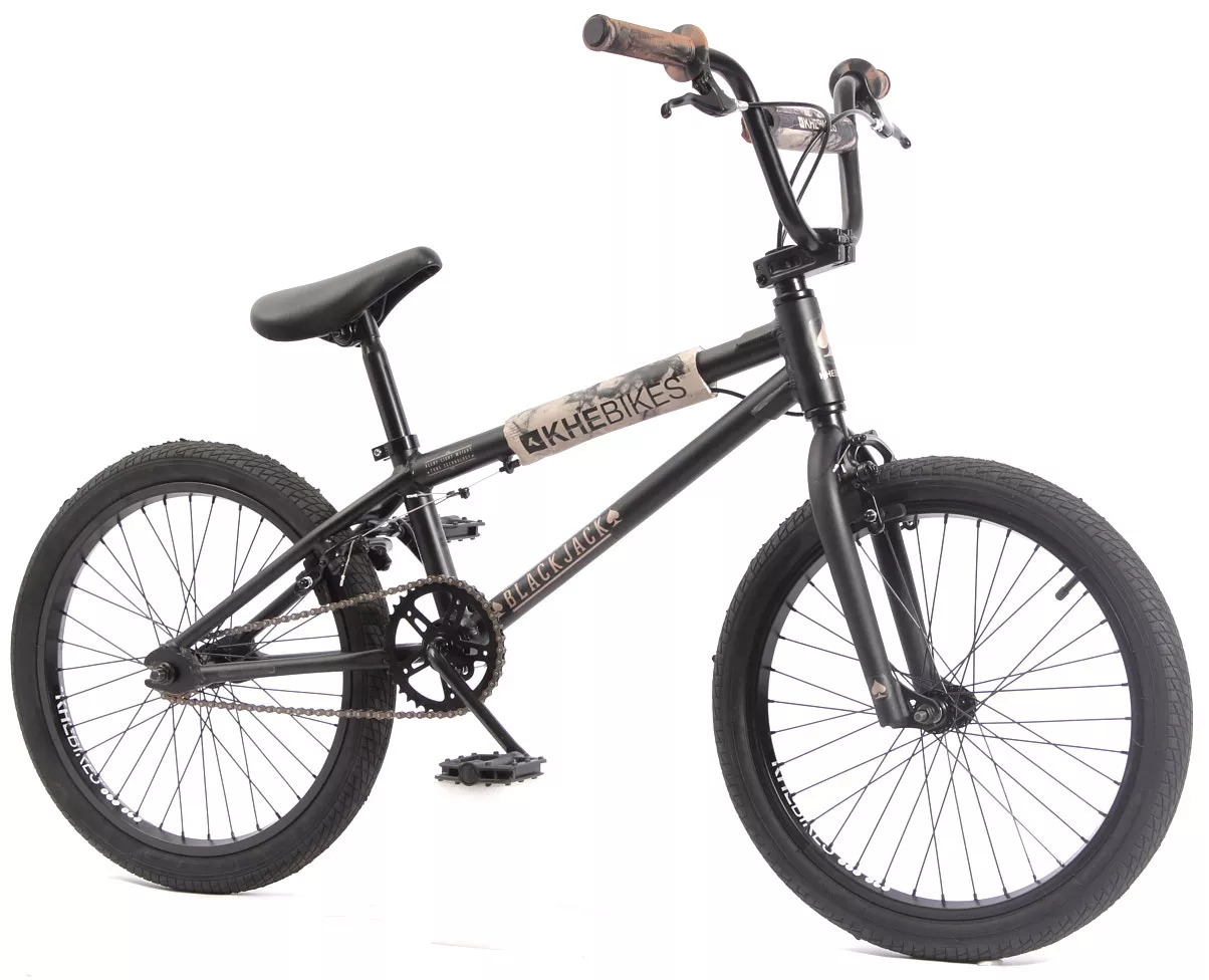 B-Bicicletta BMX N3: Bici BMX alluminio KHE BLACK JACK 20 pollici 10,2kg