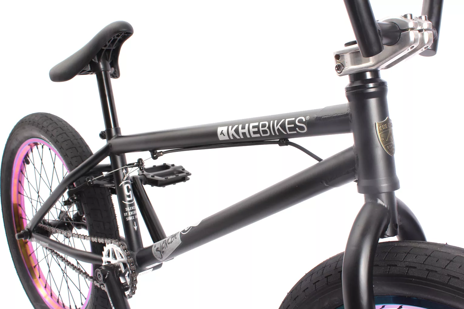 BMX bicicletta KHE SILENCER Limited Oil Slick 20 pollici 9,7 kg