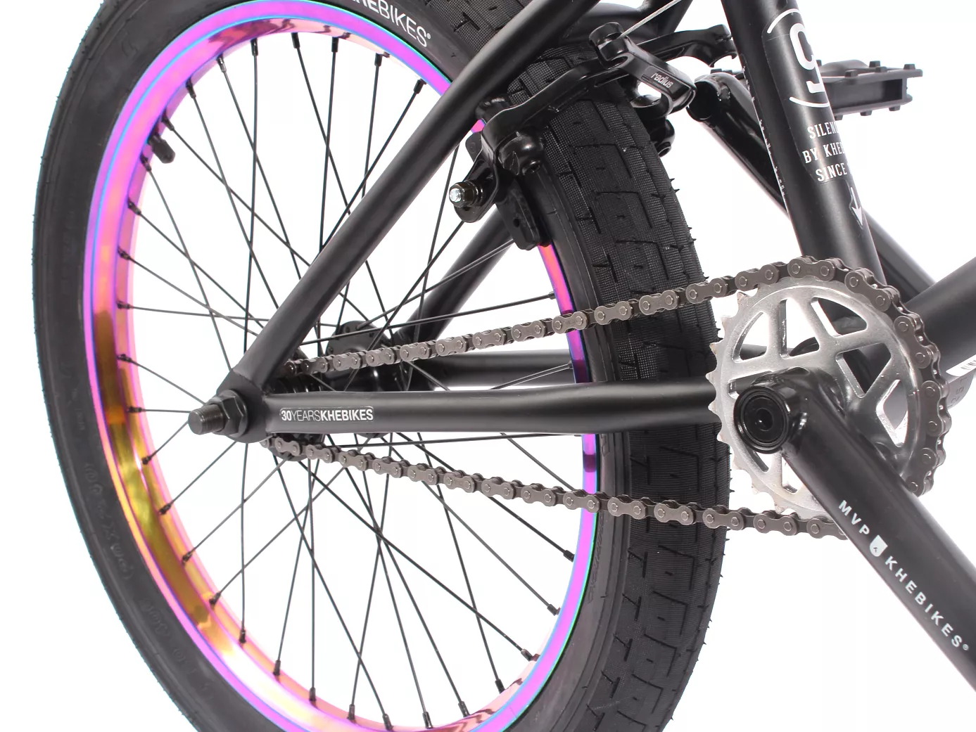 BMX bicicletta KHE SILENCER Limited Oil Slick 20 pollici 9,7 kg